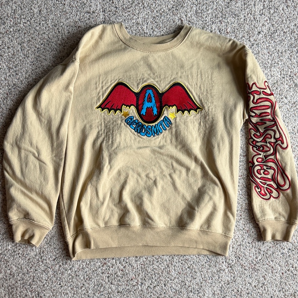 Aerosmith Embroidered Sweatshirt